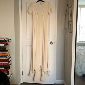 A Sarah Seven ‘Sullivan’ Wedding Dress